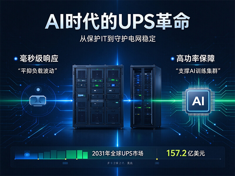 AI时代的UPS革命：从保护IT到保护电网